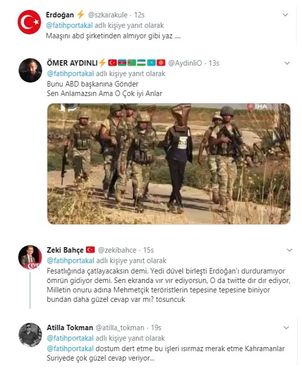 Barış Pınarı Harekatı sürerken Fatih Portakal’ın Trump paylaşımı tepki çekti