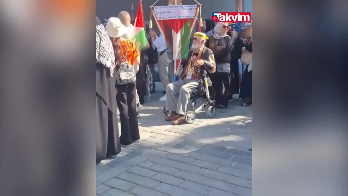 7'den 70'e Filistin'e destek!