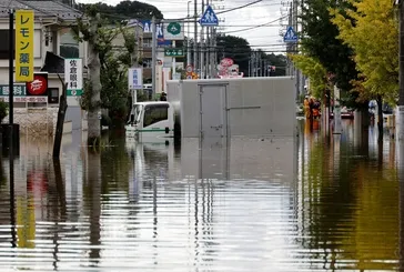 Dujuan Tayfunu Tokyo’yu vurdu: 10 binden fazla ev elektriksiz kaldı