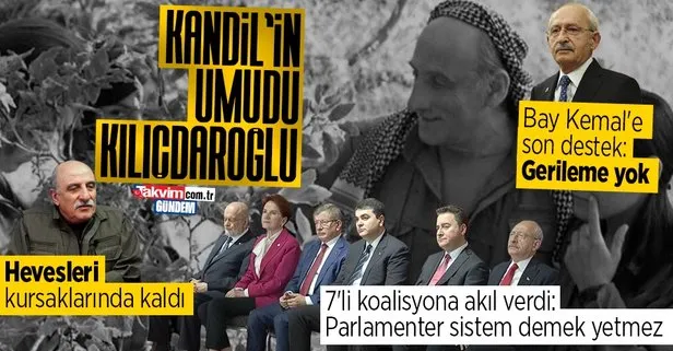 Seçim zaferi teröristlerin heveslerini kursaklarında bıraktı! Kandil’in son umudu: 2. tur için Kemal Kılıçdaroğlu’na açık destek