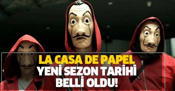 Tarih açıklandı! La Casa de Papel 4. sezon ne zaman?