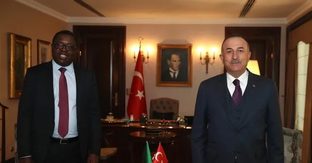 Bakan Çavuşoğlu, Zambiyalı mevkidaşıyla görüştü