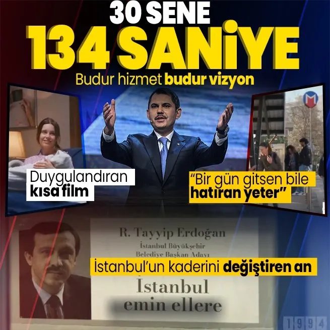 1994ten 2024e İstanbulda AK Parti vizyonu! Duygulandıran kısa film... Bir gün gitsen bile hatıran yeter