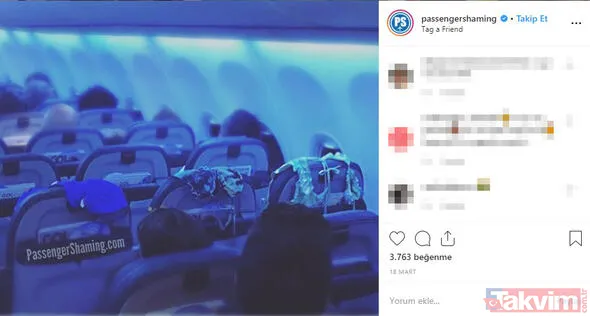 Uçakta öyle bir şey yaptı ki... Uçakta utandıran yolcular ve olaylar - 42