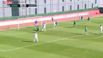 GOL | Aliağa FK 0-2 Samsunspor