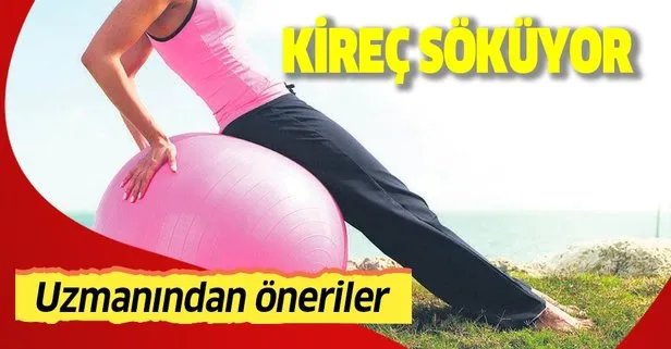 Egzersiz kireç söküyor