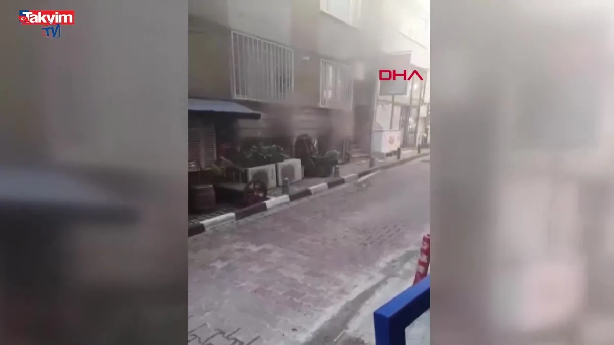 Beşiktaş'ta yangın!