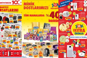 Kedi köpek sahipleri ŞOK’a koşsun! %40 indirim başladı! Yaş, kuru; etli, tavuklu, somonlu yetişkin bebek maması kilo kilo indirimde