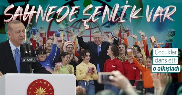 Başkan Erdoğan’dan Başakşehir Millet Bahçesi’ndeki 23 Nisan Çocuk Şenliği’nde önemli açıklamalar