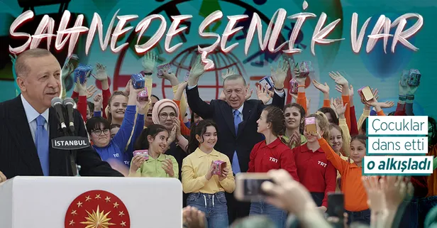 Başkan Erdoğan'dan Başakşehir Millet Bahçesi'ndeki 23 Nisan Çocuk Şenliği'nde önemli açıklamalar