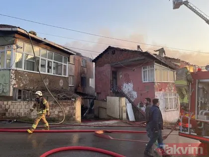Mahalleyi sokağa döken yangın: Maltepe’de alevler yükseldi
