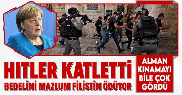 Almanya hükümeti İsrail'in kanlı saldırılarını kınamaktan bile aciz! Dışişleri Bakanlığı sözcüsünden skandal açıklama