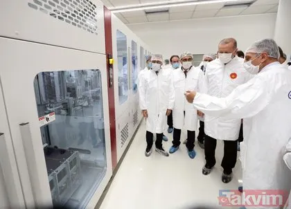 Son dakika! Başkan Erdoğan, Kalyon Güneş Teknolojileri Fabrikası’nı açtı! Dikkat çeken imza detayı