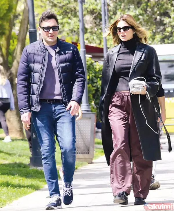 Bebek göründü! Hacı Sabancı 4 aylık hamile eşi Nazlı Sabancı'nın elini bırakmıyor! Bebeklerinin cinsiyeti belli olan Sabancı çifti... - 10