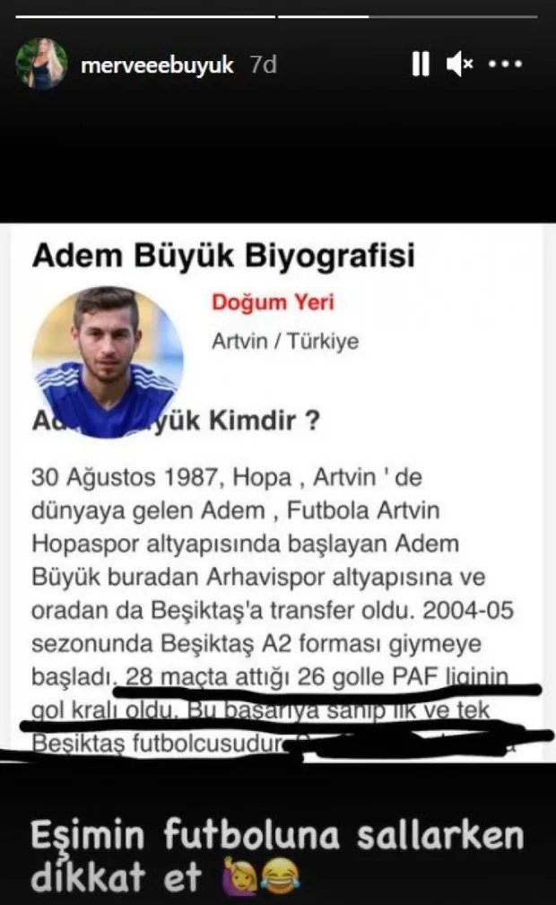 Adem Büyük'ün eşi Merve Büyük Beşiktaş maçı sonrası gelen küfürlere açtı ağzını yumdu gözünü 'Ortalıkta 'erkeğim' diye gezersiniz'-7