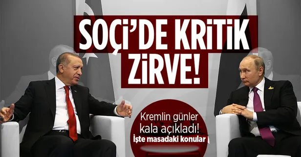 Son dakika: Başkan Recep Tayyip Erdoğan Vladimir Putin ile görüşecek