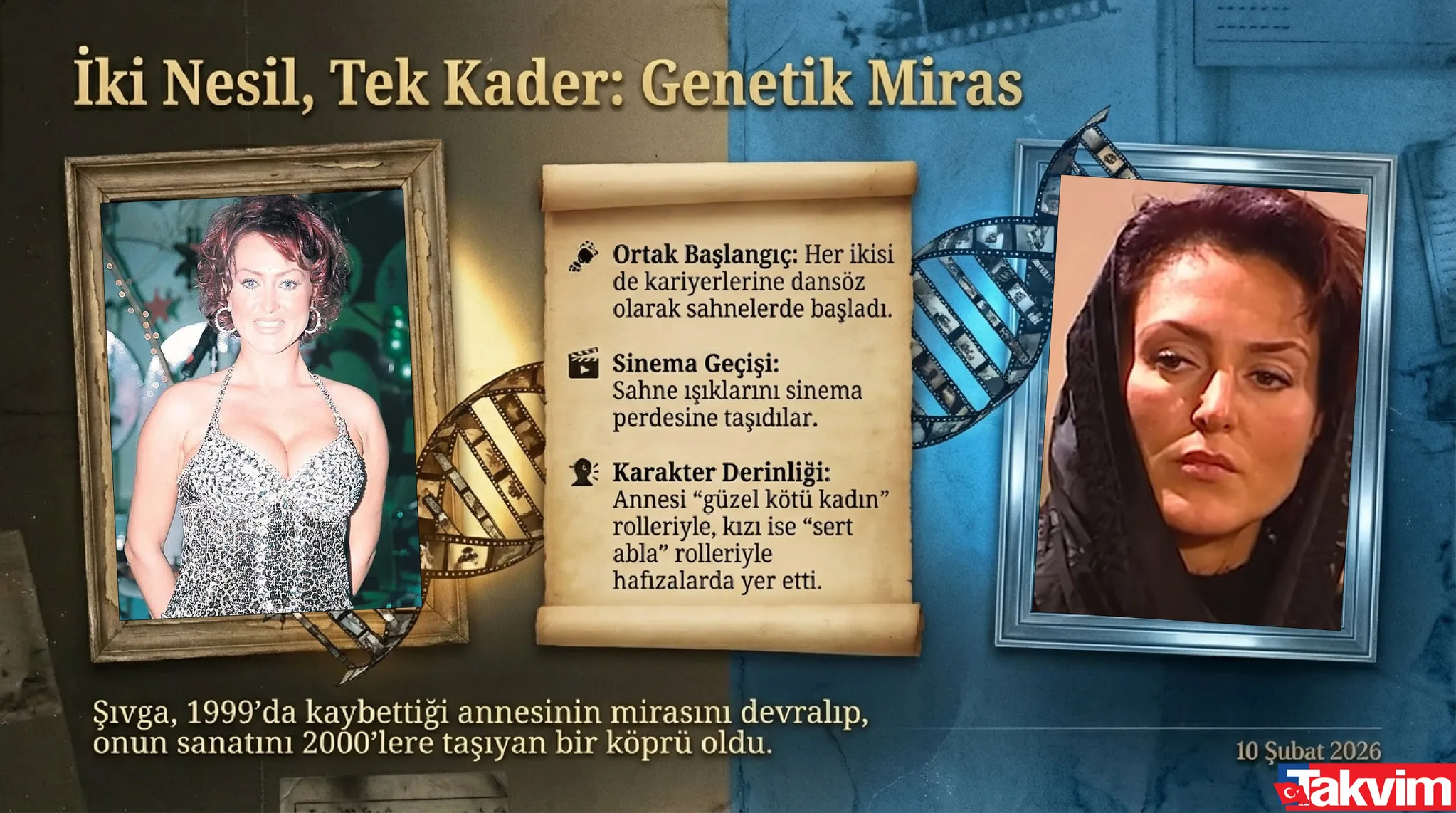 Kurtlar Vadisi’nin Abla’sı Şıvga Gerez'e oyunculuk da dansözlük de annesinden miras - 6