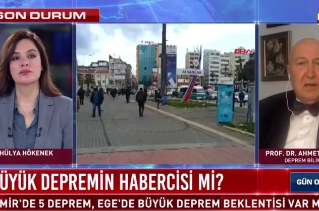 Habertürk'te bir sansür daha! Hülya Hökenek CHP'li İzmir Belediyesi'ni eleştiren Deprem Bilimci Ahmet Ercan'ı yayından aldı