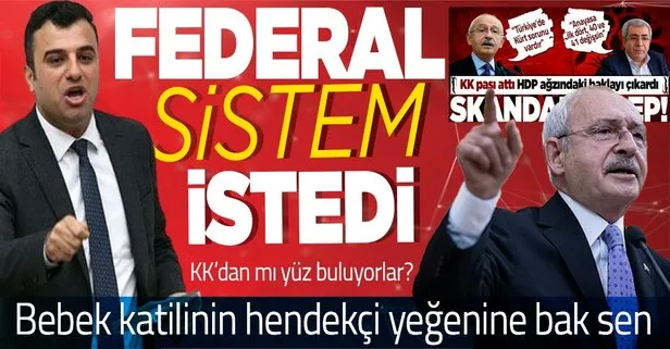 Bebek katilinin hendekçi yeğeni HDP’li Ömer Öcalan’dan skandal ’federal sistem’ talebi