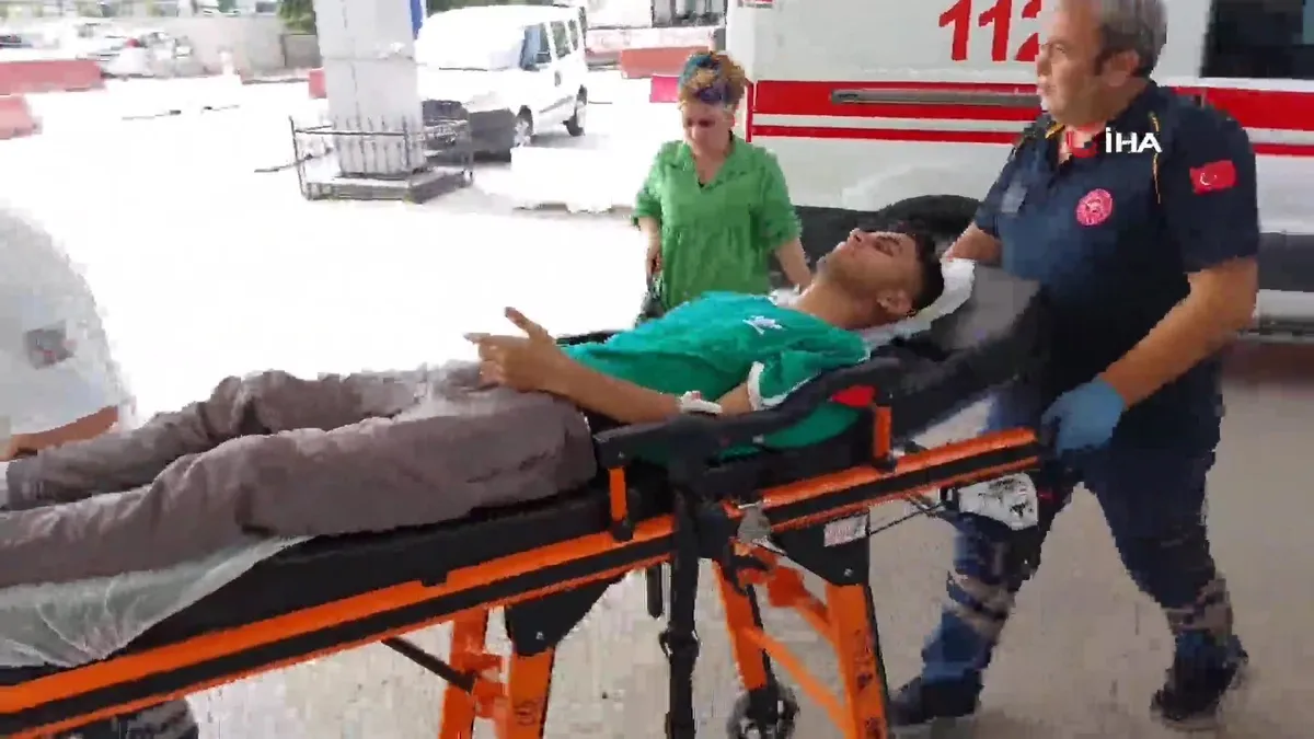 Sakın bunu yapmayın! Tıraş olmak isterken elektrik akımına kapıldı! | Samsun haberleri