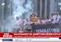 Galatasaray'ın şampiyonluk otobüsünde "Gitme Mauro" pankartı