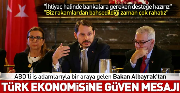 Son dakika: Hazine ve Maliye Bakanı Berat Albayrak'tan flaş açıklama: İhtiyaç halinde bankalara gereken desteğe hazırız