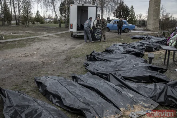 Ceset war! Buça'da dehşete düşüren görüntüler! Toplu mezarlar... - 49