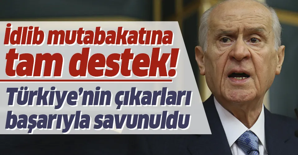 Son dakika: MHP lideri Devlet Bahçeli'den flaş ateşkes açıklaması