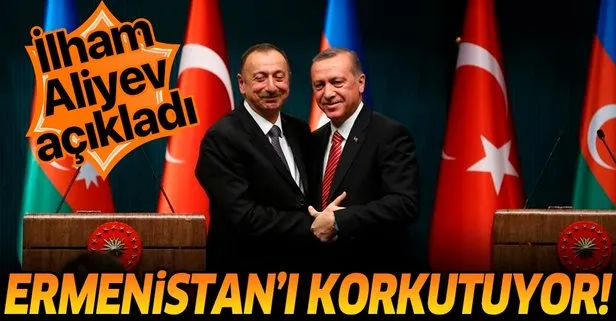 Azerbaycan Cumhurbaşkanı İlham Aliyev: Türkiye ile ortak tatbikatlar Ermenistan’ı korkutuyor