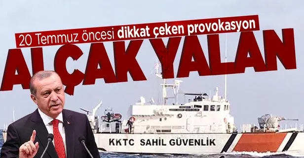 SON DAKİKA: Başkan Recep Tayyip Erdoğan’ın KKTC ziyareti öncesinde Rumlardan alçak iftira: Türkler uyarı ateşi açtı