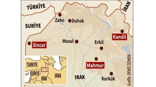 PKK denetimindeki BM kampı: Mahmur-1