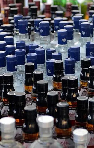 Adana'da 334 litre sahte içki ele geçirildi