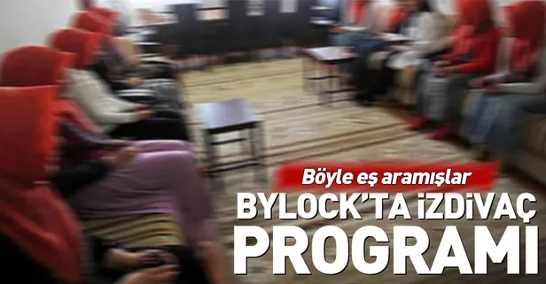 ByLock'ta izdivaç programı