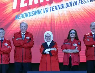 Başkan Erdoğan TEKNOFEST pozu verdi 