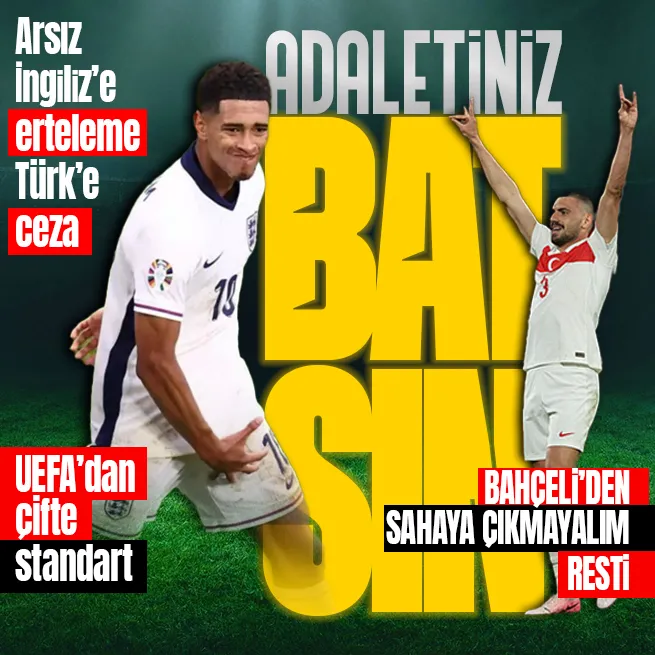 UEFAdan skandal karar: Merih Demirala iki maç ceza! Siyasilerden ve spor dünyasından peş peşe tepki | Bahçeliden sahaya çıkmayalım resti