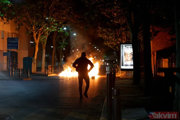 Fransa alev alev! 17 yaşındaki çocuğun polis tarafından öldürülmesi ülkeyi karıştırdı: Macron geri adım atmıyor - 1