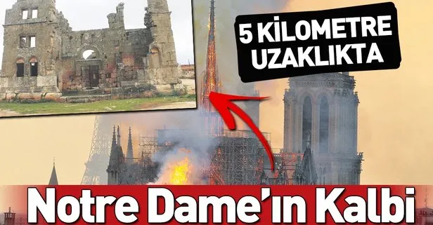 Notre Dame Katedrali’nin esin kaynağının İdlib’de 16 yüzyıldır ayakta duran Kalb Lovze Kilisesi olduğu ortaya çıktı