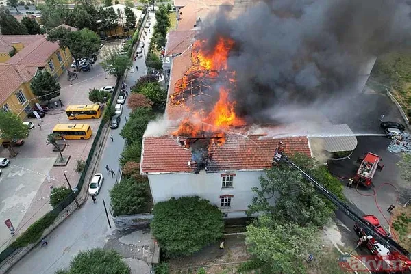 Balıklı Rum Hastanesi alevlere teslim oldu! Taşıyıcı sistemlerde sorun var mı? Zeytinburnu Belediye Başkanı açıkladı - 17
