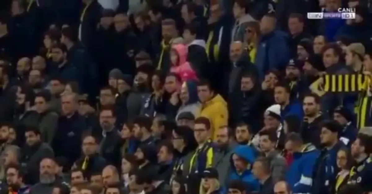Fenerbahçe Sivasspor maçında şehitler anıldı, duygusal anlar yaşandı!