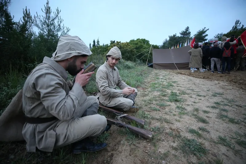 1714024901493.jpeg Çanakkale Kara Savaşları'nın 109. yılı | 57. Alay Vefa Yürüyüşü-5
