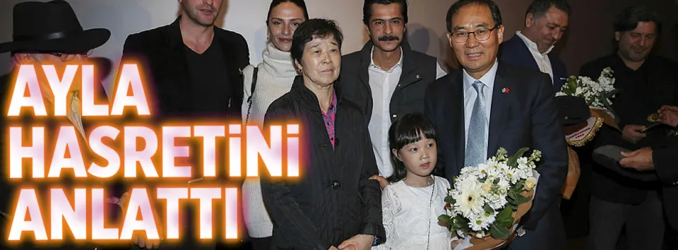 Ayla hasretini anlattı