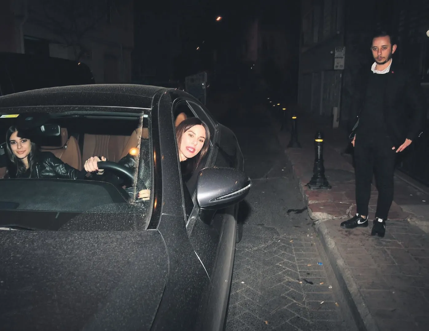 Ehliyetine el konulan Samyeli hastaneye koştu!