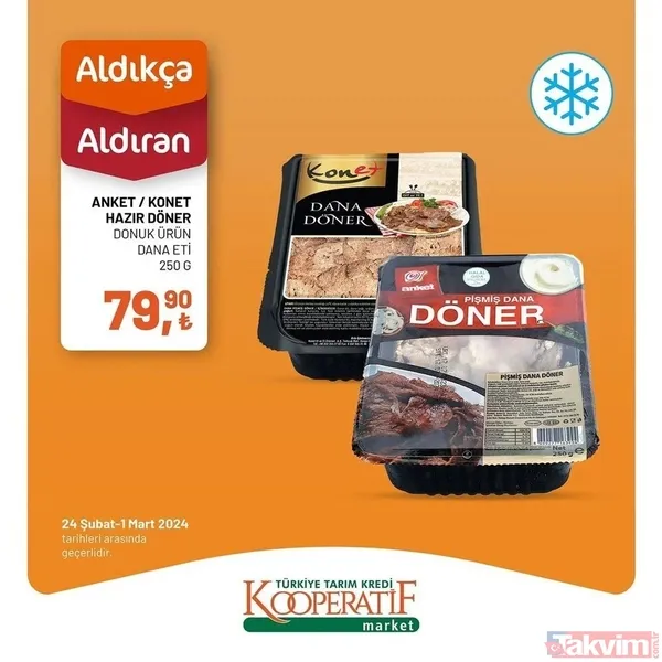 Tarım Kredi 4 Mart 2024 fiyat listesi geldi! Kooperatif market 5 üründe fiyatları az evvel indirdi! 14,90 TL'ye düştü! Dana kıyma, bonfile, yoğurt... - 27