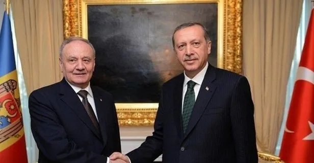 Başkan Erdoğan, Moldova Cumhurbaşkanı Dodon ile görüştü