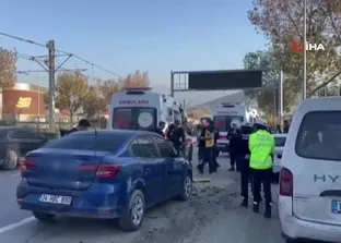 Bursa’da yarış yapan iki otomobil dehşet saçtı: 13 yaralı