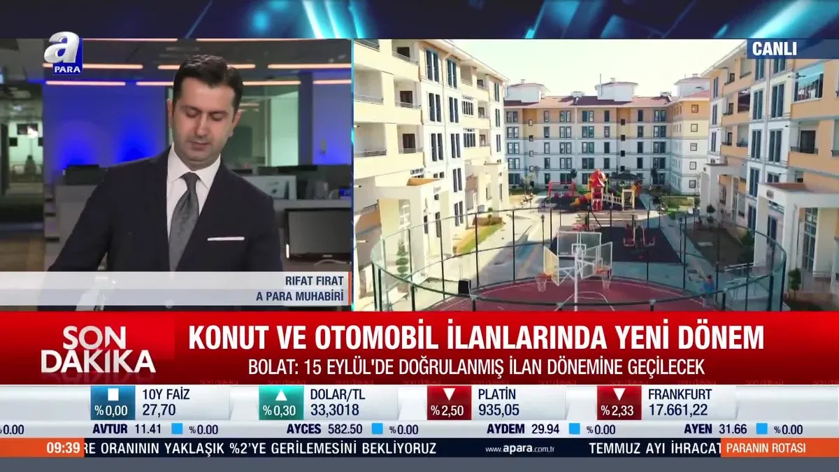 Ev ve otomobil ilanlarında yeni dönem!
