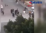 Antalya'da kadınların saç saça baş başa kavgası! O anlar kamerada