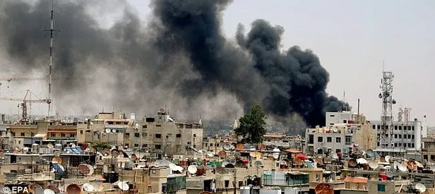 Şam’dan hareket eden otobüste patlama: Ölü ve yaralılar var