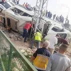 İZLE I Kütahya’da feci kaza! Yolcu minibüsü devrildi: Çok sayıda yaralı var