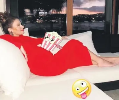 9 aylık hamile olan Tülin Şahin'den güldüren paylaşım-1